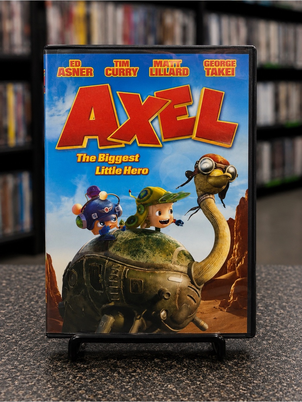 Axel The Biggest Little Hero DVD Animated Family Movie Good Condition
